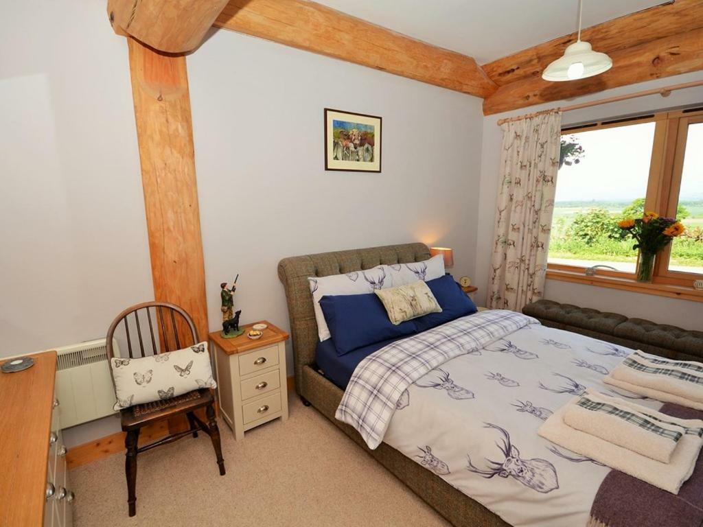 Rowanlea Lodge With Hot Tub Marykirk Bagian luar foto