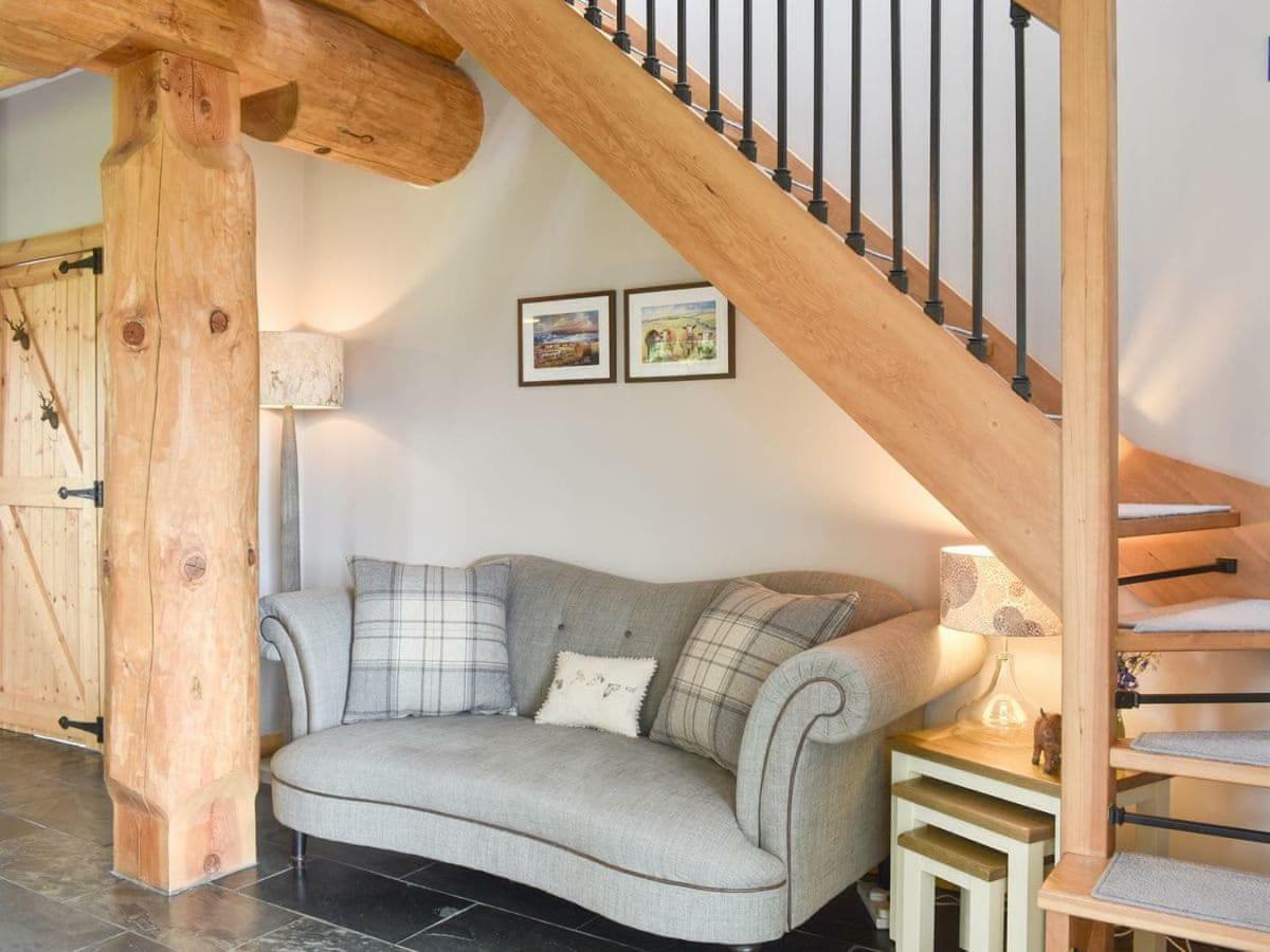 Rowanlea Lodge With Hot Tub Marykirk Bagian luar foto
